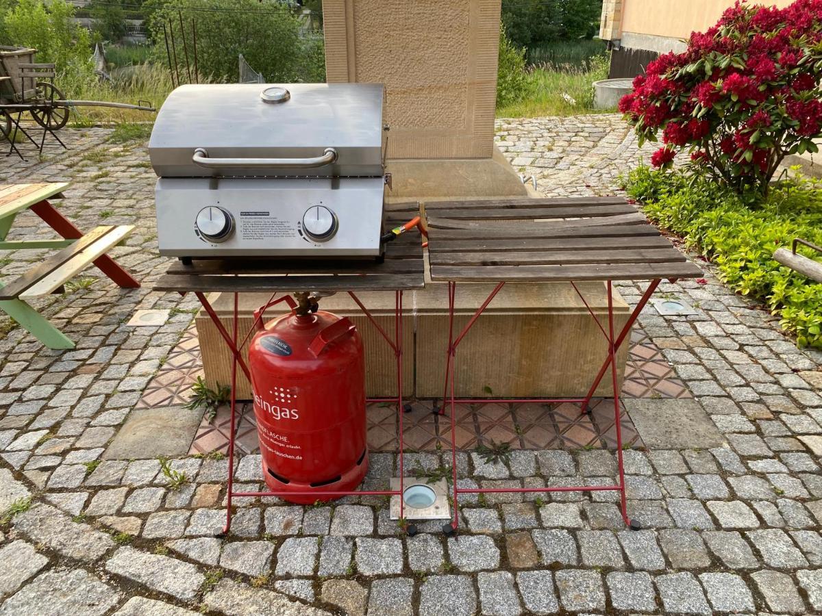 Fewo Turmzimmer Im Rittergut Leppersdorf Bei Dresden Exteriör bild