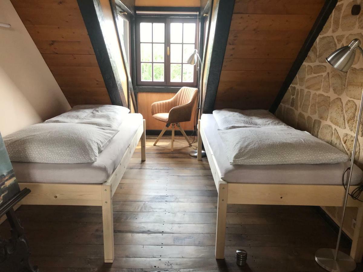 Fewo Turmzimmer Im Rittergut Leppersdorf Bei Dresden Exteriör bild
